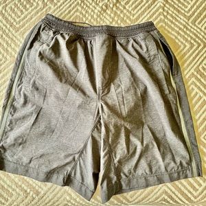 Black Large Men’s Liner Lululemon Shorts Great Condition